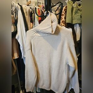 SOLDCozy Cream Turtleneck Sweater